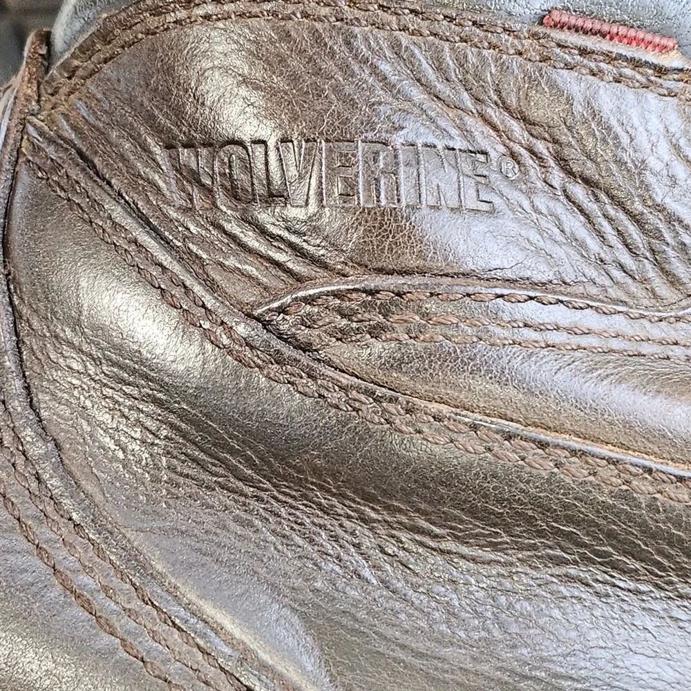 Wolverine leather toes